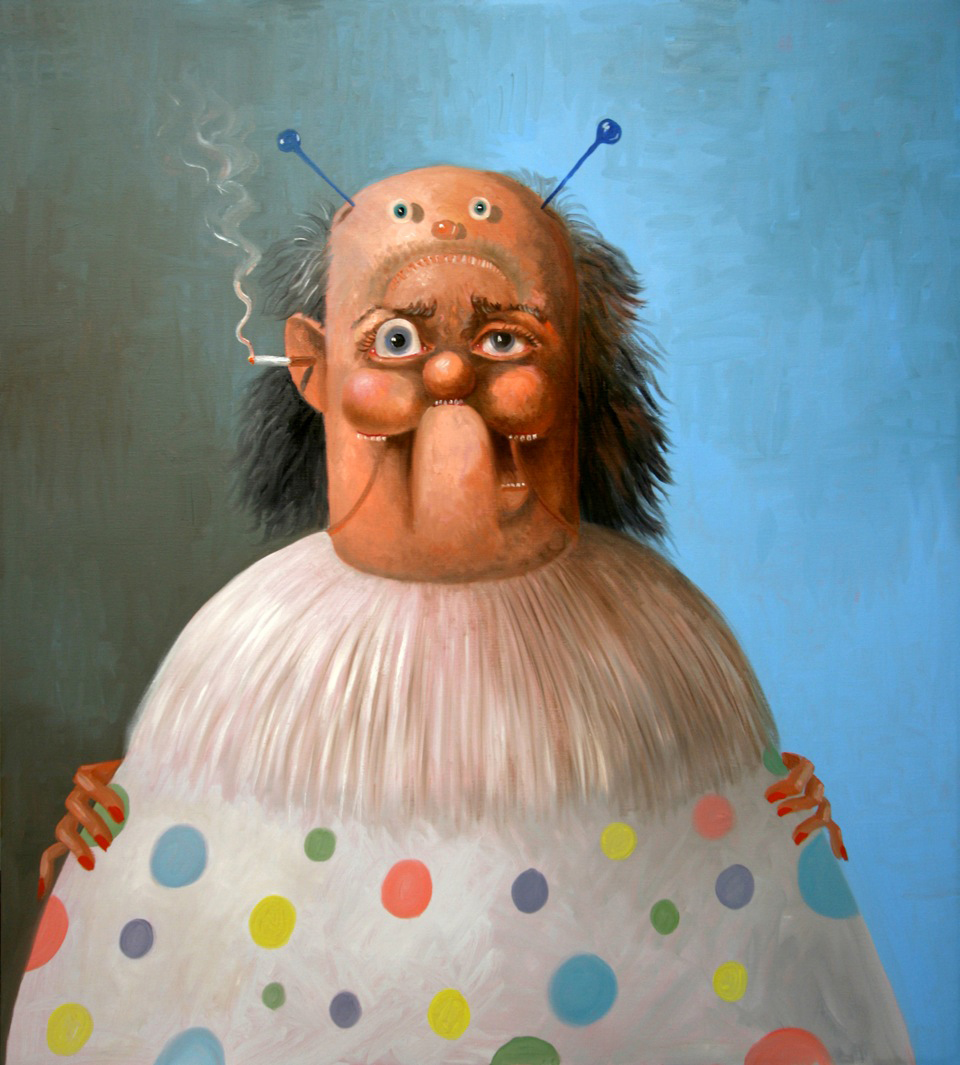 The Clown by George Condo