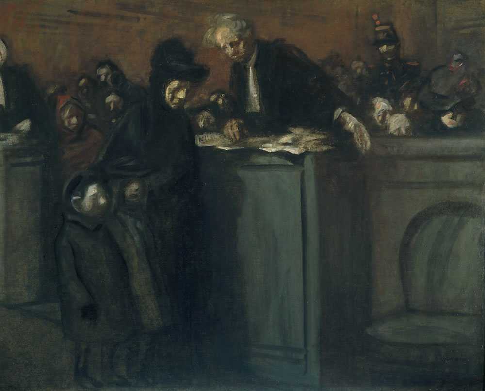 At Court (Au Tribunal) by Jean Louis Forain