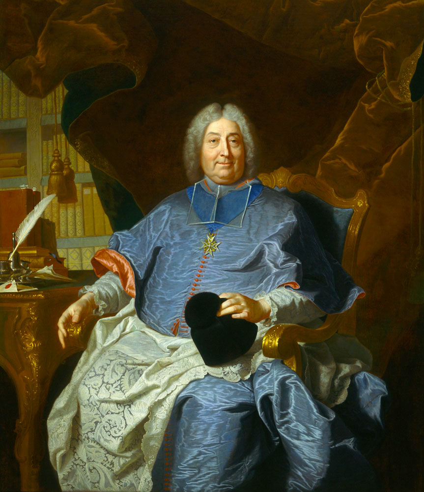 Charles Gaspard Guillaume de Vintimille du Luc, Archbishop of Paris (1656-1746) by Hyacinthe Rigaud