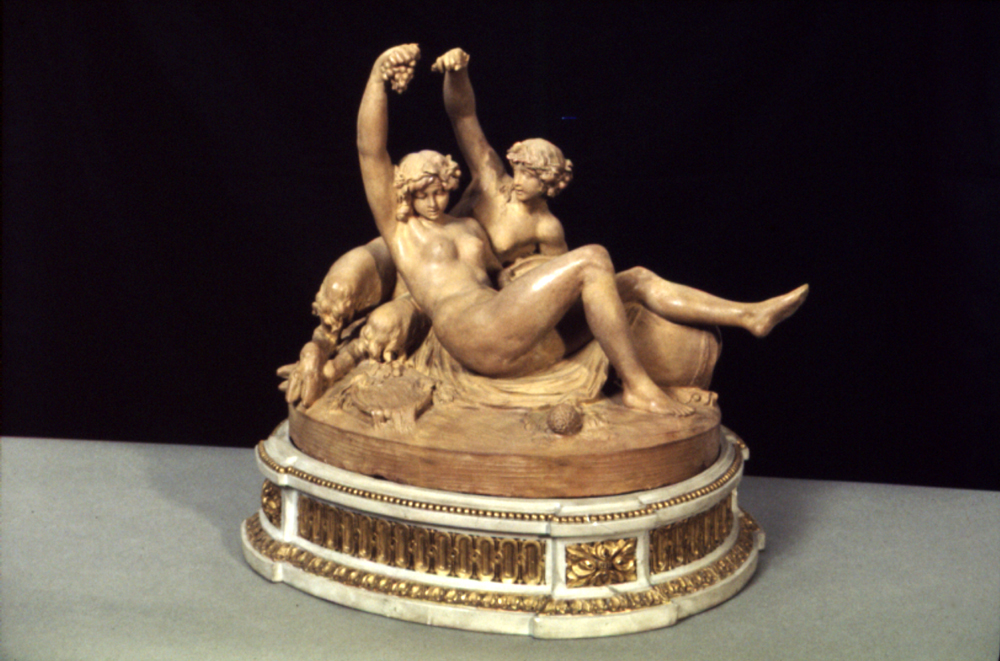 Bacchante and Female Satyr by Claude Michel (Clodion)